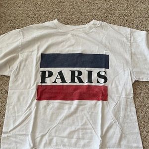 Brandy Melville rare Paris tee